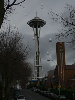 An average June afternoon at the Seattle Center. An average June afternoon at the Seattle Center.