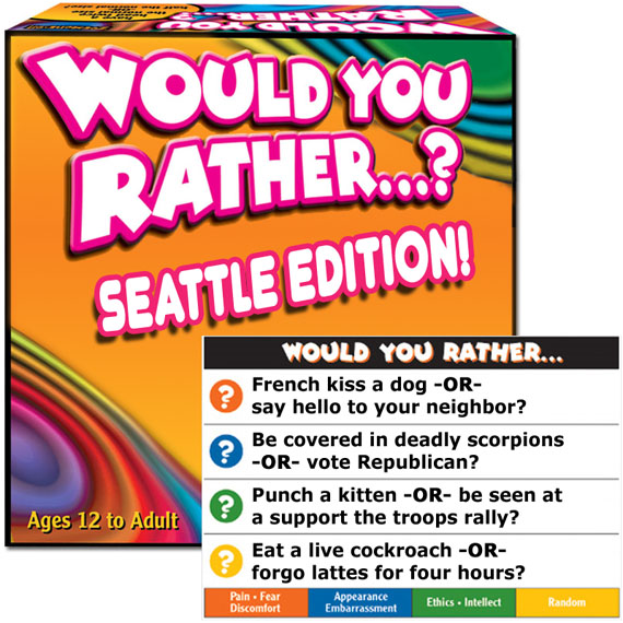 Would You Rather...? Seattle Edition!