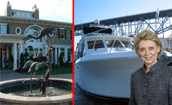 The 9,000 square foot mansion and 120-foot yacht given to Christine Gregoire by the state tribes were "just gifts between friends," said Gregoire. The 9,000 square foot mansion and 120-foot yacht given to Christine Gregoire by the state tribes were "just gifts between friends," said Gregoire.