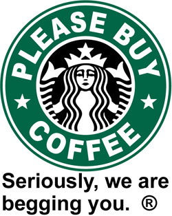 As part of Schultz's new plan for Starbucks, an updated pity-inducing logo will be rolled out across the company's 16,000+ stores worldwide. As part of Schultz's new plan for Starbucks, an updated pity-inducing logo will be rolled out across the company's 16,000+ stores worldwide.