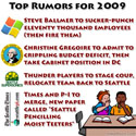 Top Rumors for 2009
