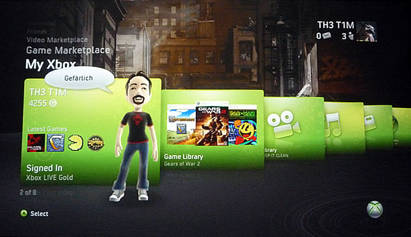 E3 2008: New Xbox Experience Preview - GameSpot